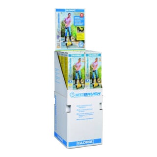 GLORIA Weedbrush Display