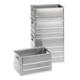 Gmöhling Caisse empilable A 152 non perforée 60l aluminium