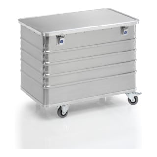 Gmöhling Camionnette avec couvercle D 3008, volume 322 l, aluminium