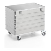 Gmöhling Camionnette avec couvercle D 3008 volume 415 l aluminium