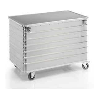 Gmöhling Camionnette avec couvercle D 3008 Volume 656 l Aluminium