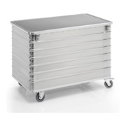 Gmöhling Camionnette avec couvercle D 3008 Volume 656 l Aluminium