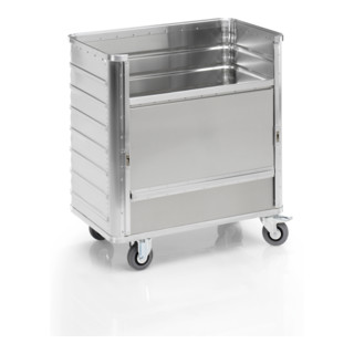 Wagon couvert de Gmöhling avec paroi longitudinale abaissable D 3708 125 mm 250 kg