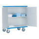 Gmöhling Chariot de rangement E 272 Volume 640 l Aluminium anodisé