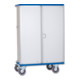 Gmöhling Chariot de rangement E 272 Volume 890 l Aluminium anodisé