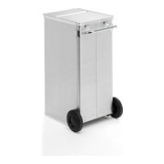 Gmöhling Conteneur de collecte D 1009 ergonomique Volume 240 l Aluminium