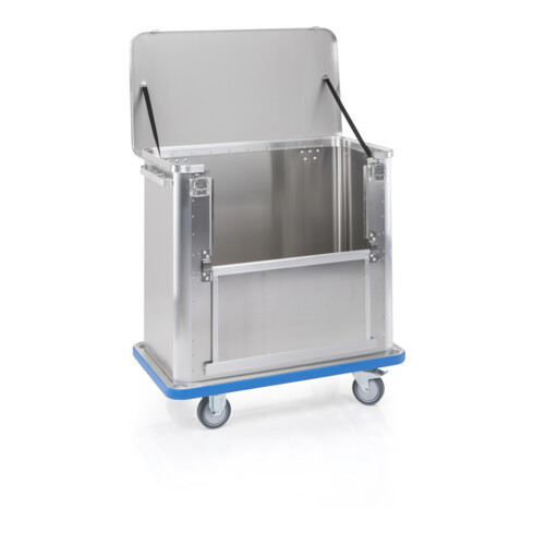 Gmöhling Conteneur de collecte D 1009 ergonomique Volume 240 l Aluminium