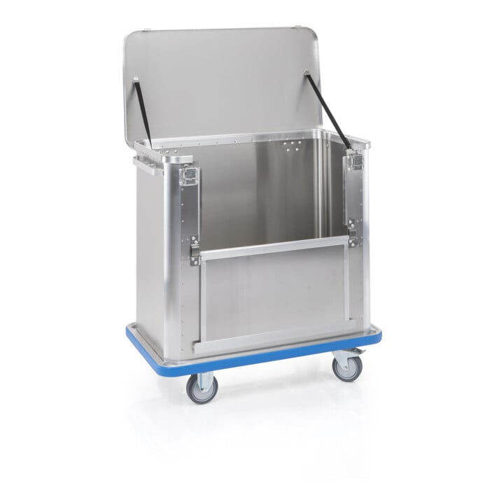 Gmöhling Conteneur de collecte D 1009 ergonomique Volume 240 l Aluminium
