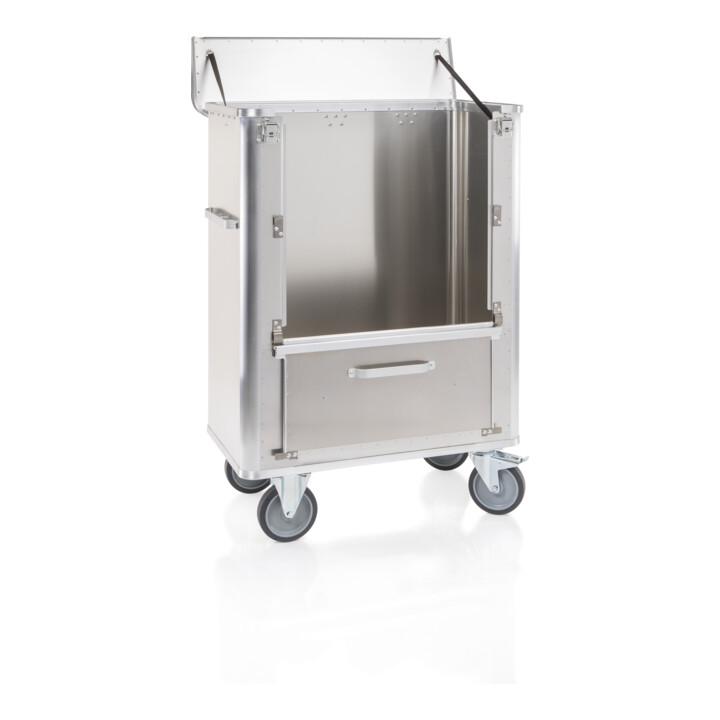 Gmöhling Conteneur de déchets D 1009 H Volume 120 l Aluminium