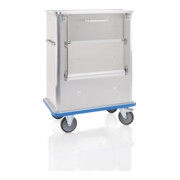 Gmöhling Conteneur de déchets D 1009 S ergonomique Volume 240 l Aluminium-1
