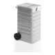 Gmöhling Conteneur de déchets D 1009 S ergonomique Volume 240 l Aluminium-1