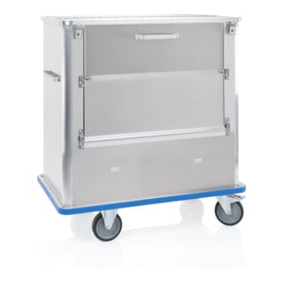 Wagon-caisse Gmöhling avec couvercle et paroi latérale rabattable D 1508