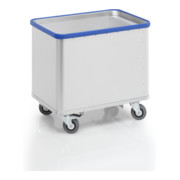 Wagon couvert de Gmöhling avec plancher à ressorts D 1408 Vario 125 mm