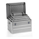 Gmöhling Set de caisses de transport 4 pièces A 1599 professional Aluminium-1