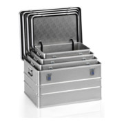 Gmöhling Set de caisses de transport 4 pièces A 1599 professional Aluminium