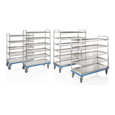 Gmöhling Regalwagen G®‐ORG E 2801 5-6 Fächer