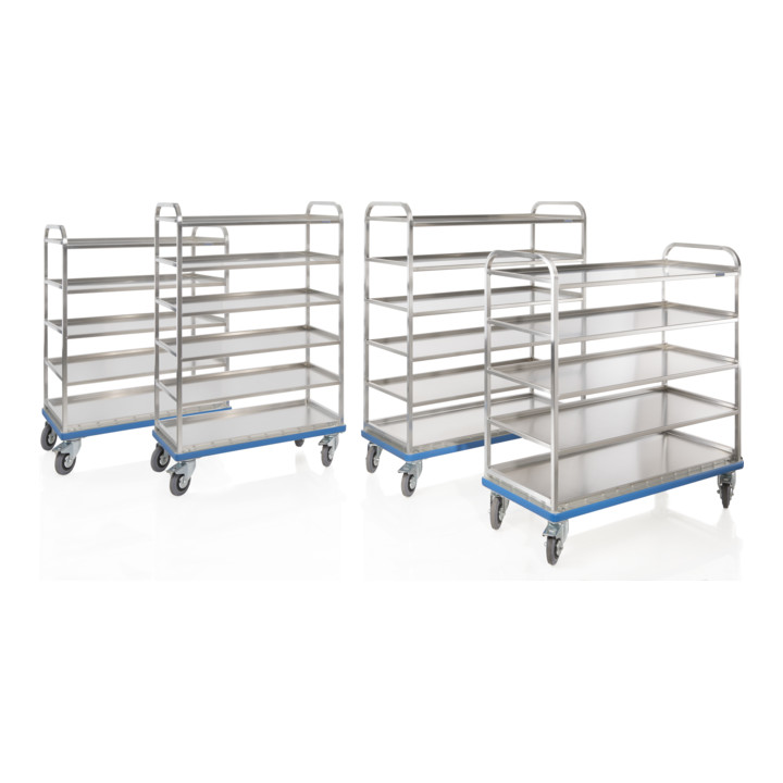 Gmöhling Chariot d’étagère G®‐ORG E 2801 4-5 compartiments