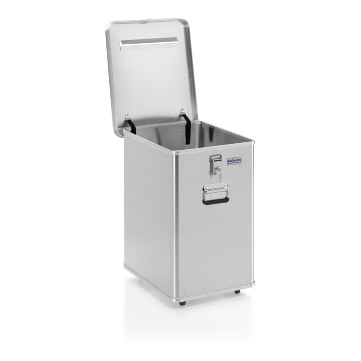 Gmöhling Conteneur de déchets D 1009 volume 80 l aluminium