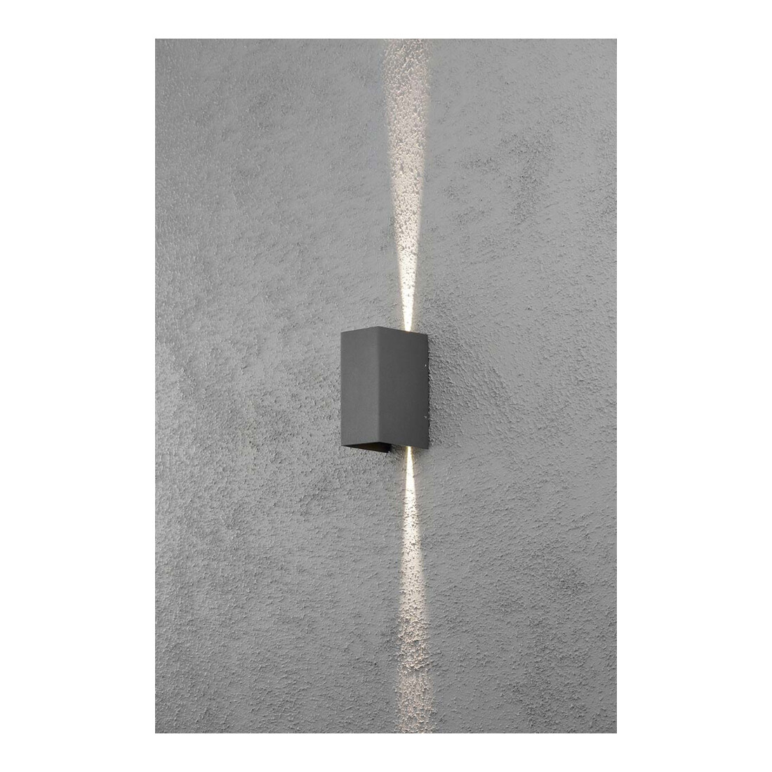 Gnosjö Konstsmide AL Applique LED anthracite/aluminium avec éclairage orientable 7940-370