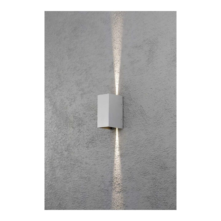 Gnosjö Konstsmide AL Applique LED vert/aluminium, orientation lumière réglable 7940-310