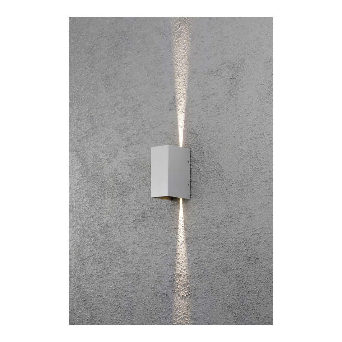 Gnosjö Konstsmide AL Applique LED vert/aluminium, orientation lumière réglable 7940-310