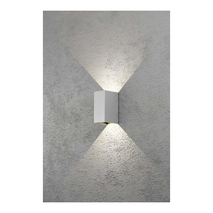 Gnosjö Konstsmide AL Applique LED vert/aluminium, orientation lumière réglable 7940-310