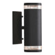 Gnosjö Konstsmide AL Applique murale 2x35W noir 7512-750