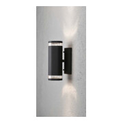Gnosjö Konstsmide AL Applique murale 2x35W noir 7512-750-4