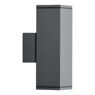 Gnosjö Konstsmide AL Applique murale anthracite laqué/al GU10 halogène 7907-370