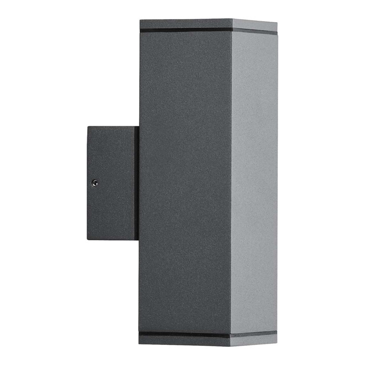 Gnosjö Konstsmide AL Applique murale anthracite laqué/al GU10 halogène 7907-370