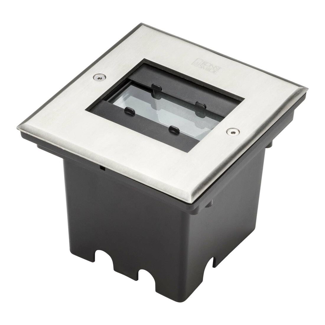 Gnosjö Konstsmide AL Spot encastré LED au sol gris, acier inoxydable 7960-310