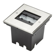 Gnosjö Konstsmide AL Spot encastré LED au sol gris, acier inoxydable 7960-310-2