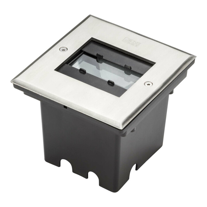 Gnosjö Konstsmide AL Spot encastré LED au sol gris, acier inoxydable 7960-310