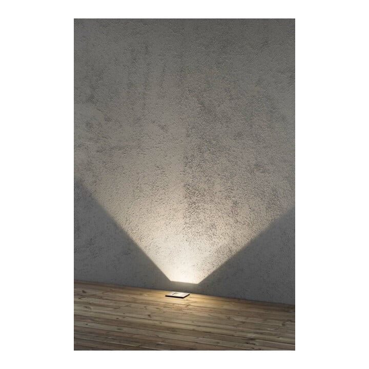 Gnosjö Konstsmide AL Spot encastré LED au sol gris, acier inoxydable 7960-310