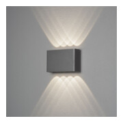 Gnosjö Konstsmide Applique LED AL Chieri 4x2 anthracite 7865-370-3