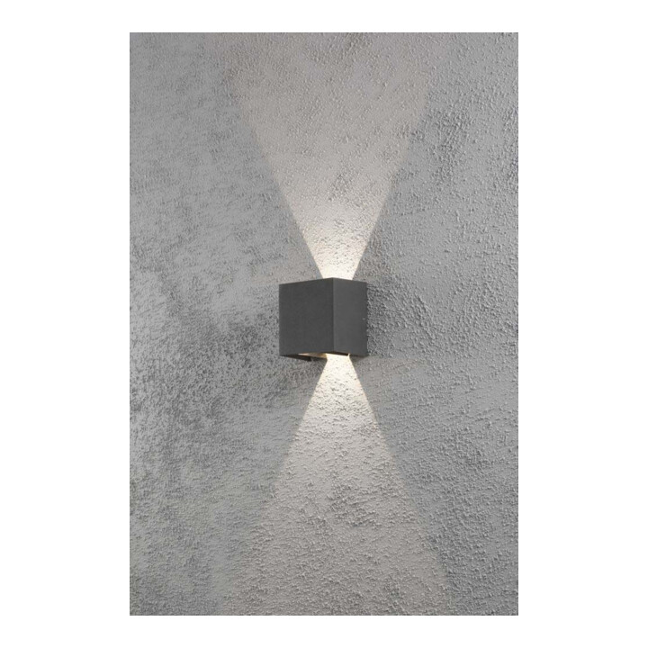 Gnosjö Konstsmide Applique murale LED AL anthracite 7959-370