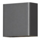 Gnosjö Konstsmide Applique murale LED AL Chieri 2x2 anthracite 7891-370