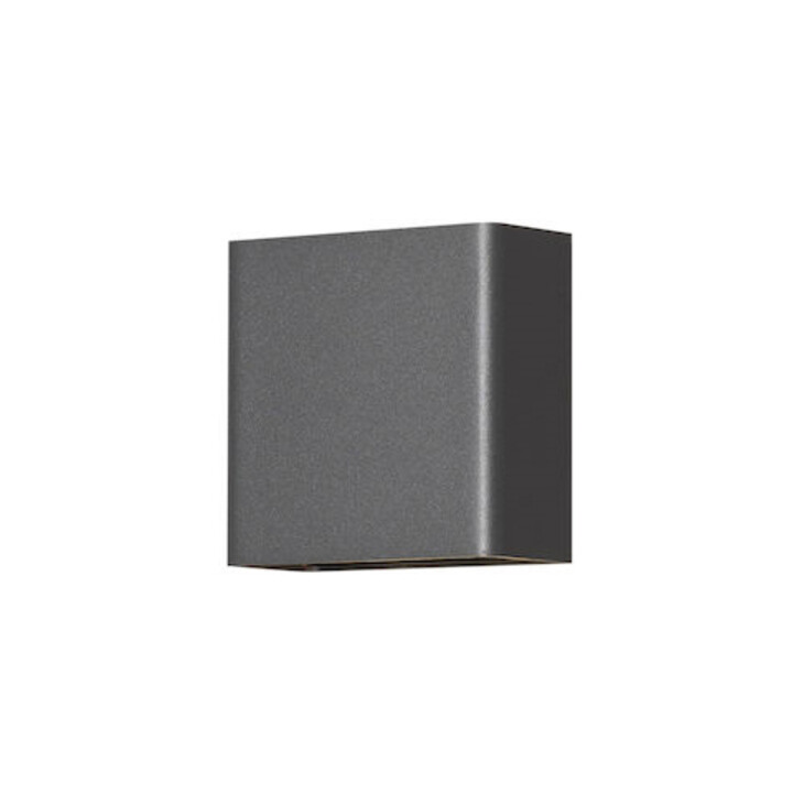 Gnosjö Konstsmide Applique murale LED AL Chieri 2x2 anthracite 7891-370