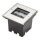 Gnosjö Konstsmide AL LED-Bodeneinbaustrahler grau, edelstahl 7960-310