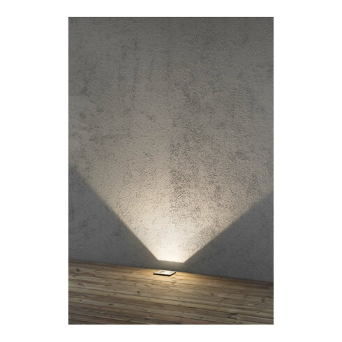 Gnosjö Konstsmide AL LED-Bodeneinbaustrahler grau, edelstahl 7960-310