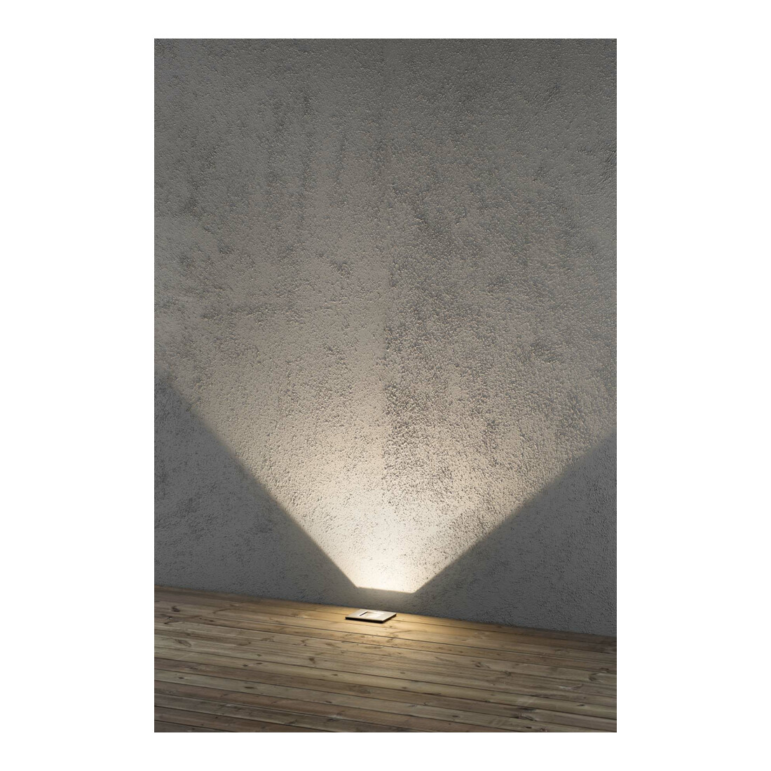 Gnosjö Konstsmide AL LED-Bodeneinbaustrahler grau, edelstahl 7960-310