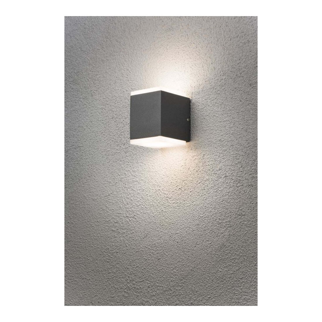 Gnosjö Konstsmide AL LED-Wandleuchte anthrazit 7991-370