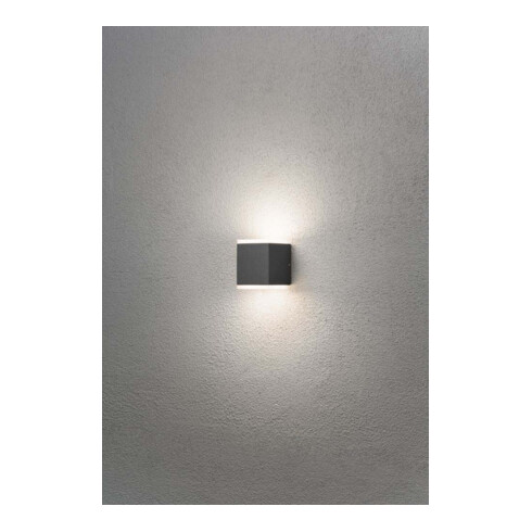 Gnosjö Konstsmide AL LED-Wandleuchte anthrazit 7991-370