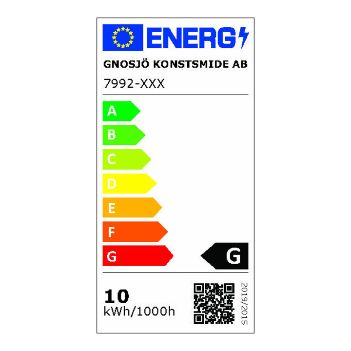 Gnosjö Konstsmide AL LED-Wandleuchte anthrazit 7992-370