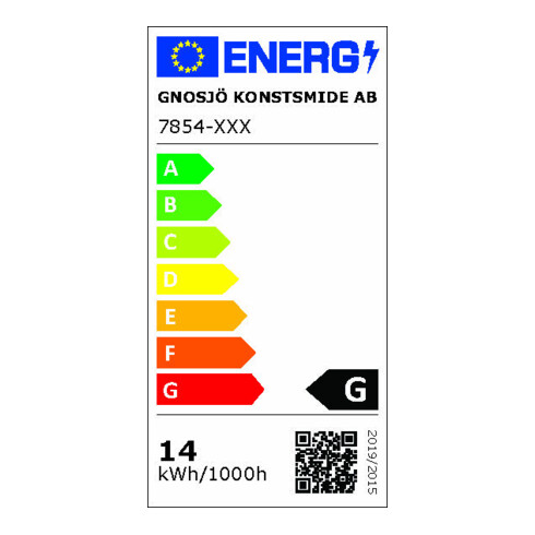 Gnosjö Konstsmide AL LED-Wandleuchte anthrazit, alu 7854-370
