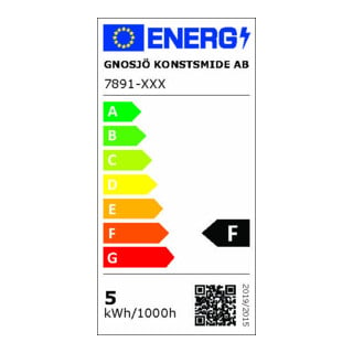 Gnosjö Konstsmide AL LED-Wandleuchte Chieri 2x2 anthrazit 7891-370