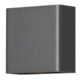 Gnosjö Konstsmide AL LED-Wandleuchte Chieri 2x2 anthrazit 7891-370