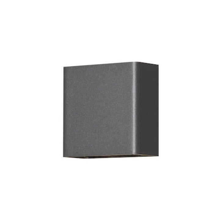 Gnosjö Konstsmide AL LED-Wandleuchte Chieri 2x2 anthrazit 7891-370