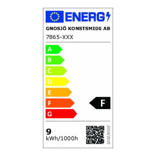 Gnosjö Konstsmide AL LED-Wandleuchte Chieri 4x2 anthrazit 7865-370