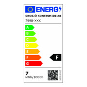 Gnosjö Konstsmide AL LED Wandleuchte Cremona 7998-370-2